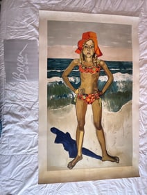 ALICE NEEL (1901-1984) Olivivia and the Red Hat Print