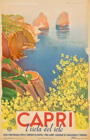 "Capri" Poster