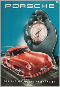 Porche Stuttgart-Zuffenhausen Poster