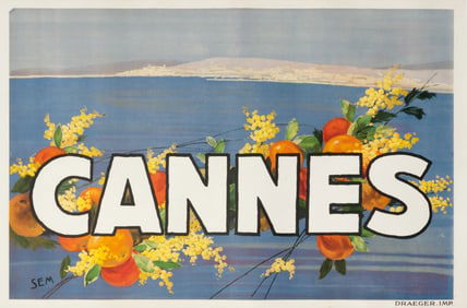 Cannes by SEM (Georges Goursat)