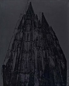 Andy Warhol "Cologne Cathedral, Black"