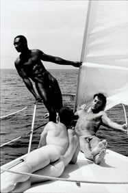 Tom Bianchi "Sailboat, Male Nude" Print