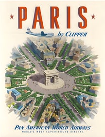 Paris Travel Poster