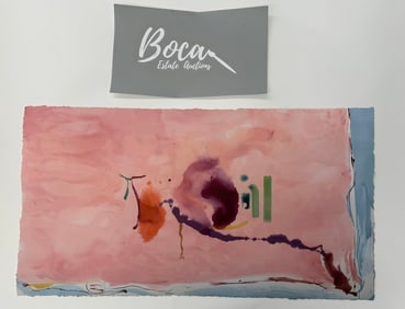 HELEN FRANKENTHALER (1928-2011) Flirt