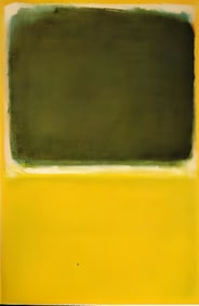 Mark Rothko "Yellow, Green