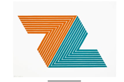 FRANK STELLA (B. 1936) ITATA, from V Series