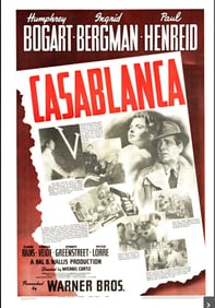 Casablanca Poster