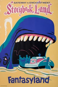 Disney Storybook Land Travel Poster