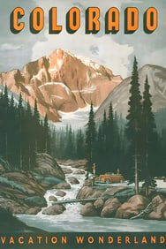 Colorado Travel Poster