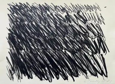 CY Twombly Untitled Print,