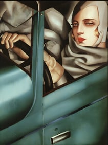 Tamara de Lempicka "Green Bugatti"