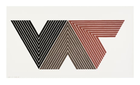 FRANK STELLA (B. 1936) Quathlamba I, from V Series
