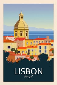Portugal Travel Poster