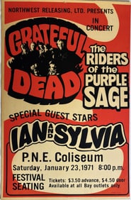 GRATEFUL DEAD 'COLISEUM' POSTER
