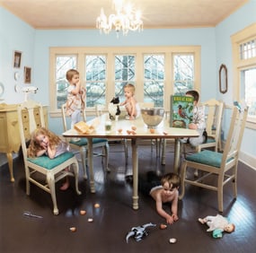 JULIE BLACKMON 'BIRDS AT HOME' PRINT