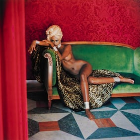 KHELMUT NEWTON 'NAKED AND DRESSED' PHOTO PRINT