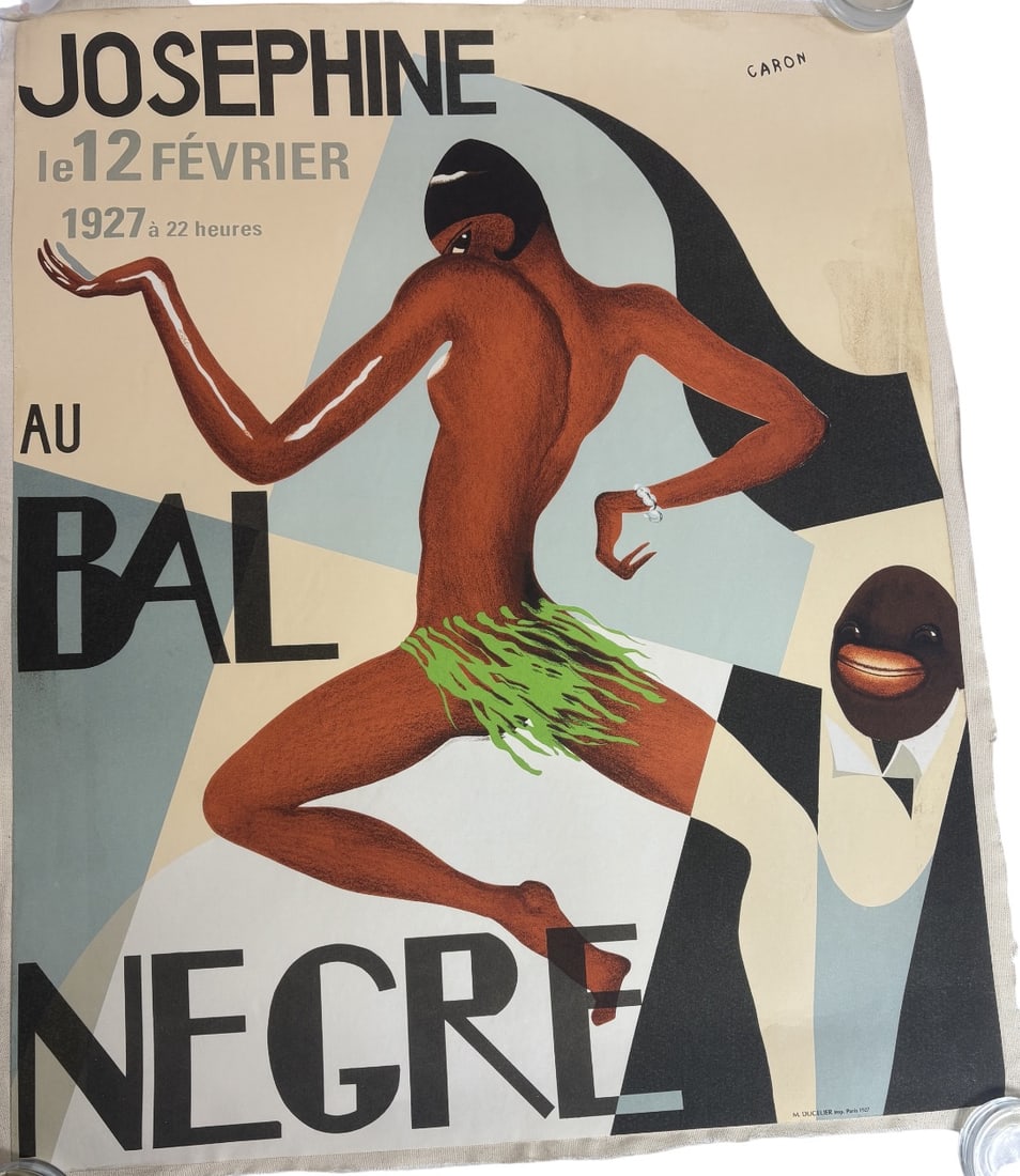 JOSEPHINE BAKER 'BAL NEGRE' POSTER (1 of 1)