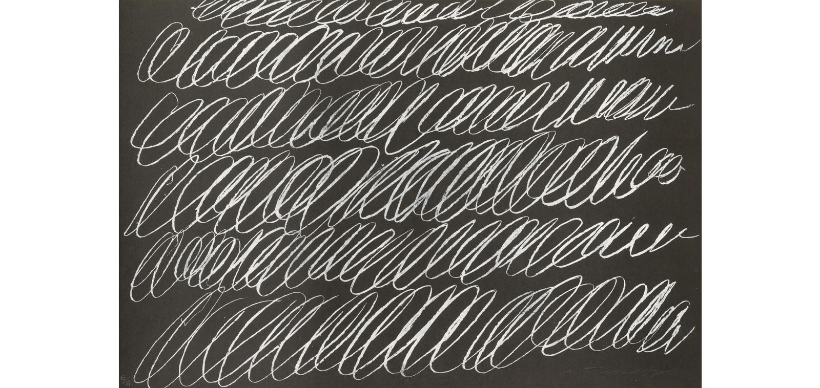 Cy Twombly "Untitled" Print (1 of 1)