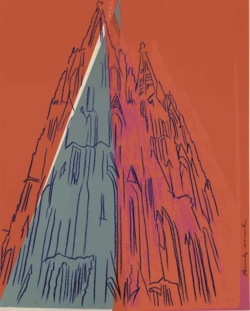 Andy Warhol "Cologne Cathedral, Red" (1 of 1)