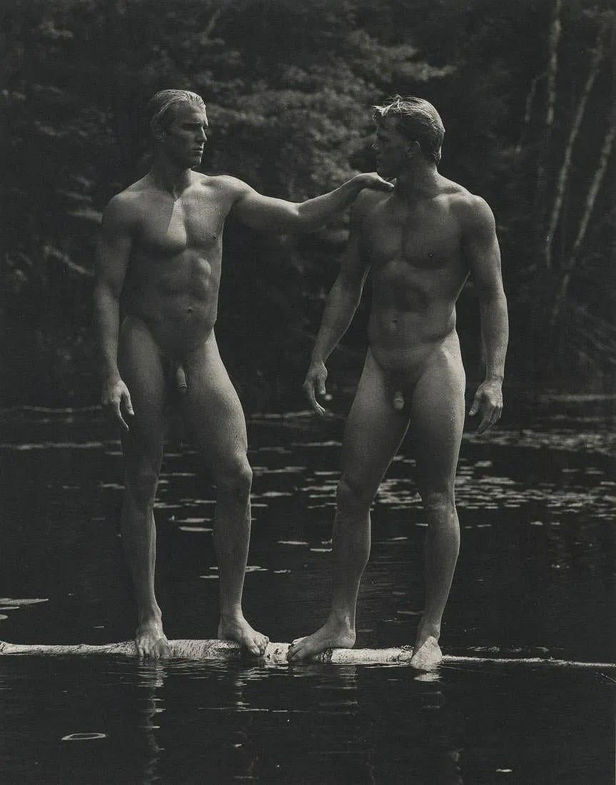 Bruce Weber "Jason and Christian, Bear Pond" Print (1 of 1)