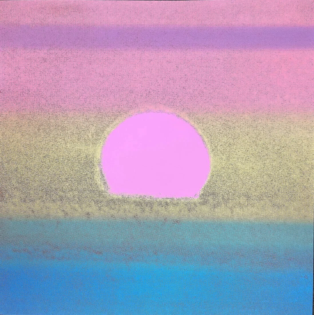 Andy Warhol "Sunset, 1972" Print. (1 of 1)