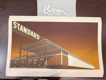 Ed Ruscha Mocha Standard