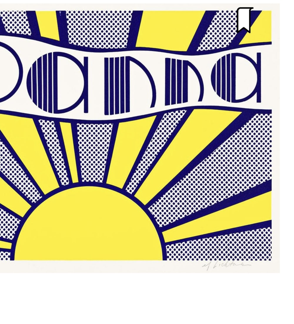 ROY LICHTENSTEIN (1923 - 1997) Joanna. (1 of 1)