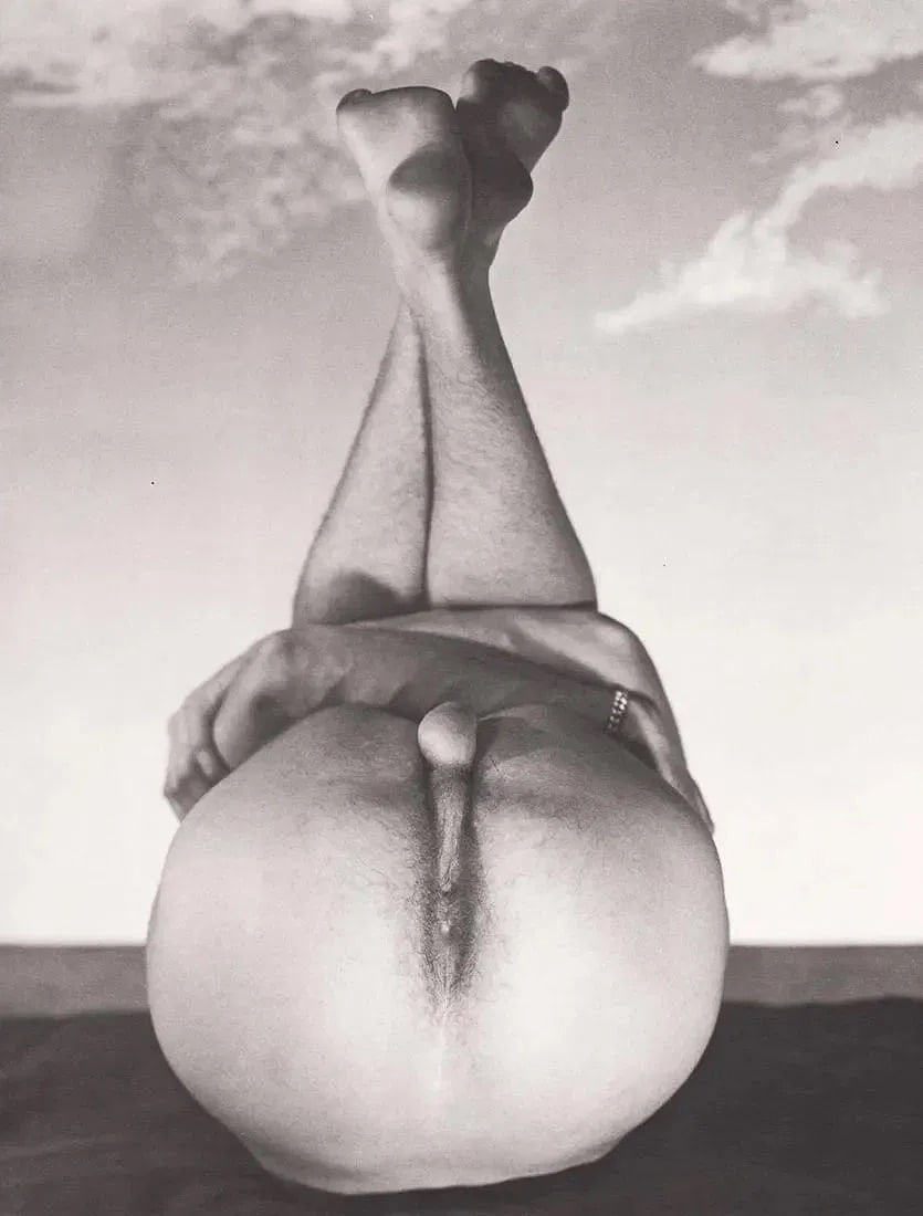 George Platt Lynes "Male Figure, 1951" Print. (1 of 1)