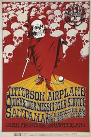 Greatful Dead Jefferson Airplane Poster