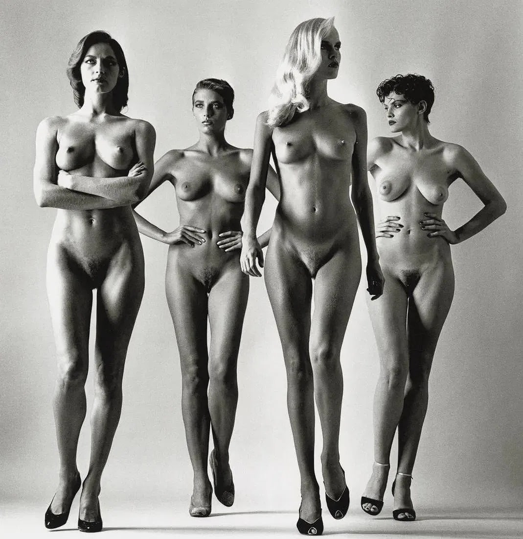 Helmut Newton "Sie Kommen, Naked, Paris, 1981" Print (1 of 1)