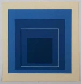Josef Albers - Colored Homage Print