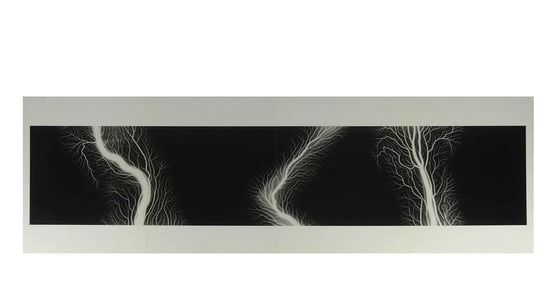 HIROSHI SUGIMOTO 'LIGHTNING FIELDS'