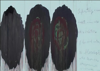 Cy Twombly, "Rose V" Print