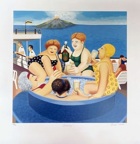 Cruising by Beryl Cook