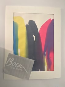 Paul Jenkins original watercolor painting