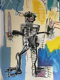 Jean-Michel Basquiat "A Warrior, 1982" Print