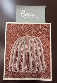 YAYOI KUSAMA (B. 1929) RED PUMPKIN