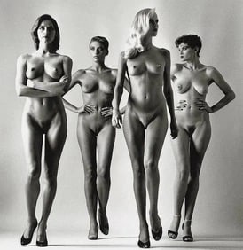 Helmut Newton "Sie Kommen, Naked, Paris, 1981" Print (1 of 1)