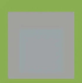 Josef Albers "Green, Gray" Offset Lithograph
