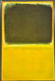 Mark Rothko (Yellow) Print
