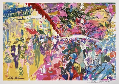 Via Veneto by Leroy Neiman
