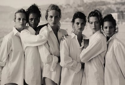 Peter Lindbergh "White Shirts" Photo Print