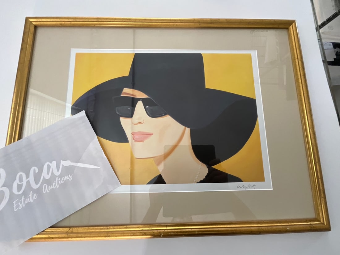 Alex Katz pencil signed offset lithograph (1 of 3)