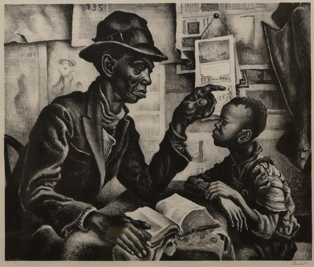 Thomas Hart Benton, Instruction (1 of 1)