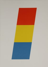 Red-Orange/Yellow/Blue by Ellsworth Kelly