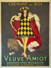 Cremant Du Roi Veuve Amiot - Leonetto Cappiello