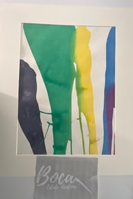 Paul Jenkins watercolor painting