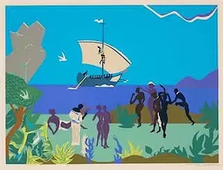 ROMARE BEARDEN PRINT