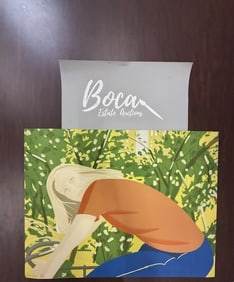 ALEX KATZ (B. 1927) Bicycle Rider, 1982