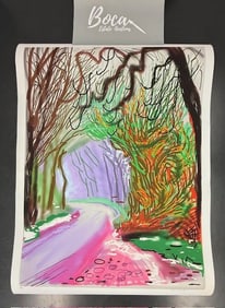 David Hockney, The Arrival of Spring in Woldgate, East Yorkshire in 2011